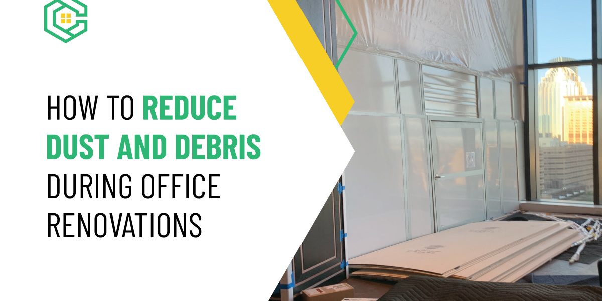 How to Reduce Dust and Debris During Office Renovations - Containment Wall Solutions